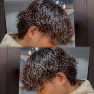 パーマ メンズ メンズ特化/ショート /ツイスパ/結希のヘアスタイル