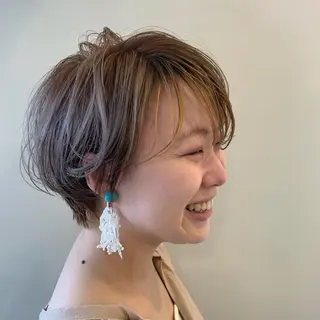 ショート sea's所属・ヒラカホ/矢場町/ ブリーチ/似合わせのヘアスタイル