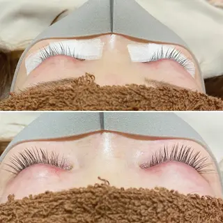 マツエク・マツパ 京都レイヤーカット/ 縮毛矯正/羽柴りくのヘアスタイル