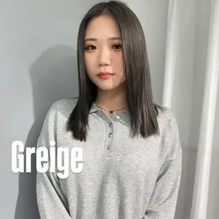 セミロング カラー ハイトーン/ボブ /HBL/AYUNAのヘアスタイル