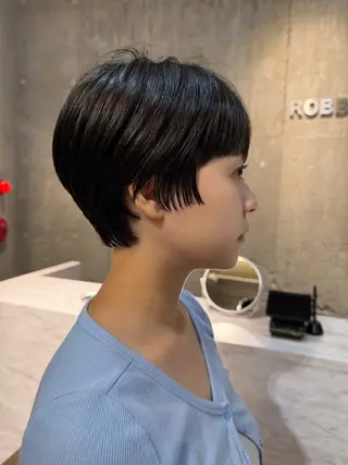 ショート ROBBY表参道所属・木村【似合わせ ショート】無料✨のヘアスタイル