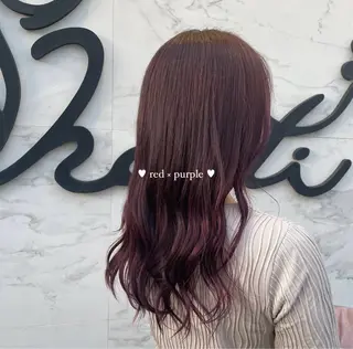 カラー 原田 雪花凜のヘアスタイル