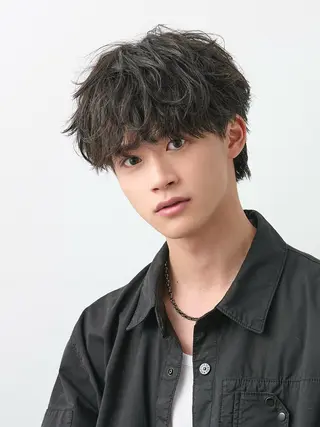 ショート 因幡 颯のヘアスタイル