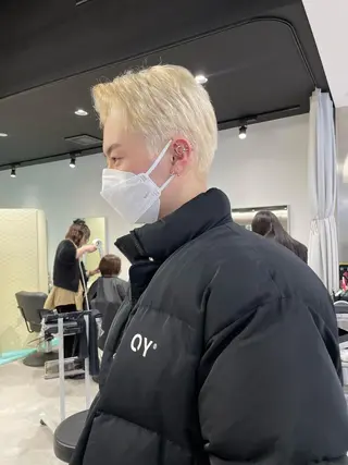 ショート カラー メンズ モモ 🍑のマツエク・マツパデザイン