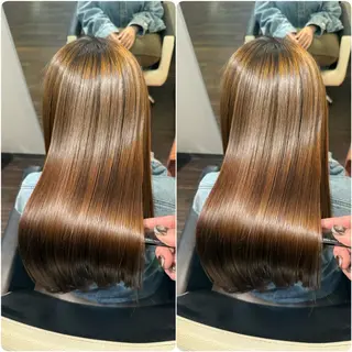 ロング カラー youres hair 髪質改善トリートメント&ヘッドスパ　新宿EAST所属・🌹ULTOWA🌹 髪質改善/縮毛/店長のヘアスタイル