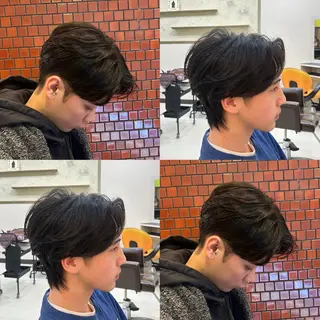 ショート 🎗️韓国メンズヘア 石原大地のヘアスタイル