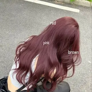 ロング カラー AIN.ANLY.所属・韓国ｶﾞｰﾘｰ 🎀ミスズ🩰のヘアスタイル