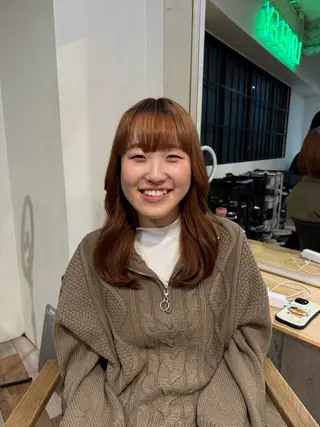 ミディアム メンズカット/パーマ 艶カラーTAIGA︎のヘアスタイル