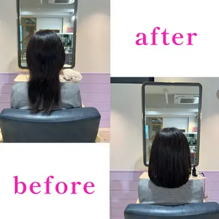 ミディアム 髪質改善✨石塚 真梨奈のヘアスタイル