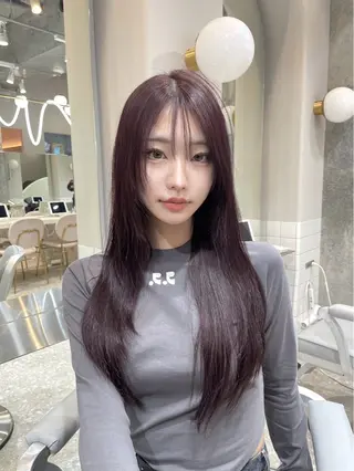 ロング カラー RIN🩶レイヤー /ハッシュカットのヘアスタイル