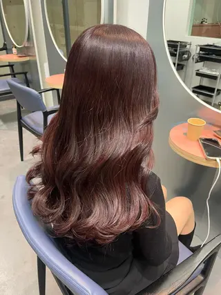 カラー ayaka♡ 柔らかカラーのヘアスタイル