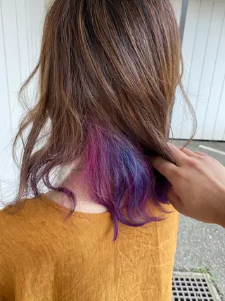 ミディアム カラー Stir Maison 大宮所属・ryuma/ボブ /透明感カラーのヘアスタイル