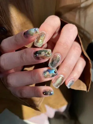 ネイル 草加ニュアンスネイル 🌚hersのネイルデザイン