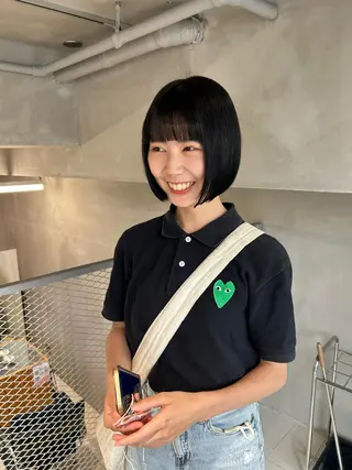 ショート カラー bob/ aoiのヘアスタイル