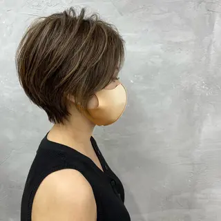 ショート カラー 田畑 智規のヘアスタイル