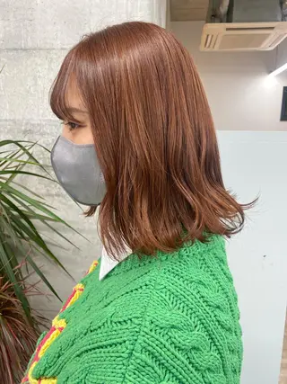 ミディアム カラー pista by primal所属・🌼ハイライト透明感 🌼maiのヘアスタイル