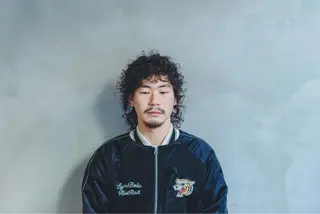 セミロング パーマ メンズ 宇野 佑馬のヘアスタイル