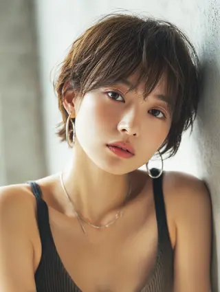 ショート 髪質改善✨レイヤー カット✂︎松澤日菜のヘアスタイル