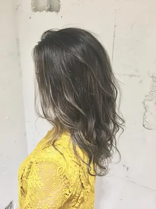 ロング カラー レイヤー/大人メンズ パーマ🌀 平島拓也のヘアスタイル