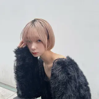 ショート カラー 💎透明感カラー特化 💎TAISEIのヘアスタイル