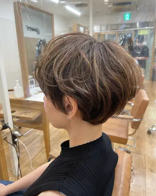 ショート TERRACE LUXBE阿倍野アポロ店所属・ショートカット支持率 NO.1✨清家央隆のヘアスタイル