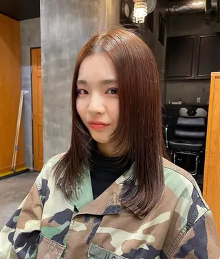 ミディアム green表参道所属・Risa✴︎/ 艶カラー🫧のヘアスタイル