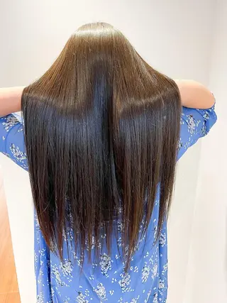 ミディアム スパニスト 神山のヘアスタイル