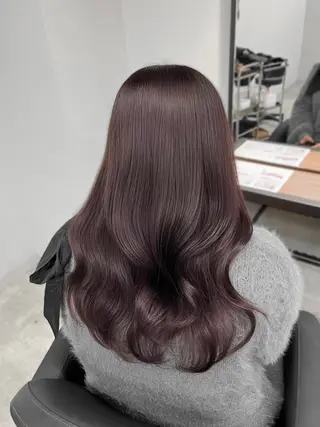 ロング LINDO TOKYO所属・ミルクティー /asumi♡のヘアスタイル