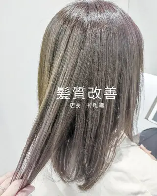 ミディアム 神 唯織のヘアスタイル