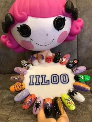 ネイル iiloo aromaworksのネイルデザイン