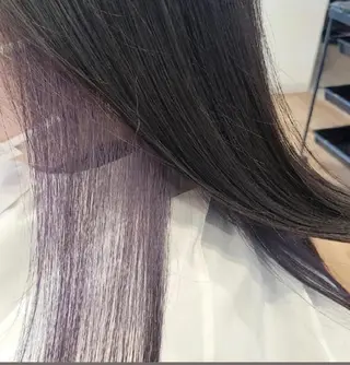 ロング カラー 関口 友菜のヘアスタイル