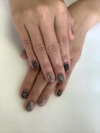 ネイル 💎🐰 saki. m 🐰💎のネイルデザイン