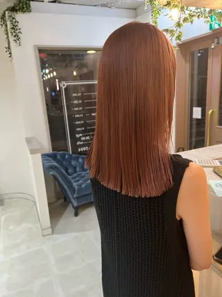 カラー 内藤 歩香🐈‍⬛🩶のヘアスタイル