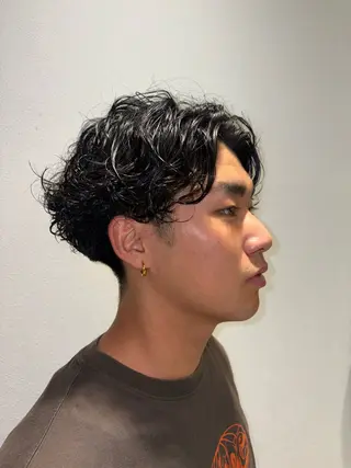 パーマ メンズ メンズ 🔫KOKIのヘアスタイル