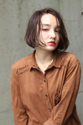 ショート カラー パーマ ✂︎マンツーマン施術 ａｙｅ✂︎のヘアスタイル