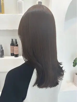 カラー うる艶ワンカラー/ 似合わせ　中野拓侍のヘアスタイル