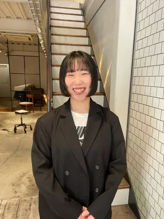 ショート Nary六角所属・藤原 琴乃のヘアスタイル