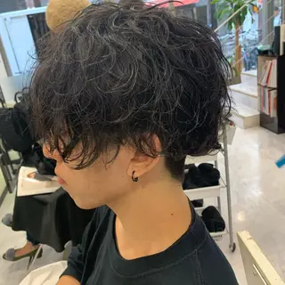ショート パーマ メンズ ✨メンズ支持率no1 野上✨のヘアスタイル