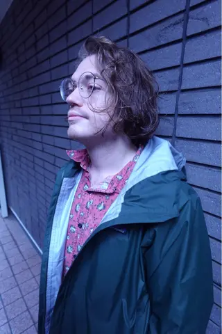 ミディアム メンズ 🍁ショートヘア.シ ョートパーマ🍁陸来のヘアスタイル