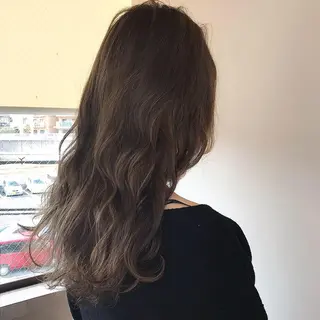 ロング カラー Lien 深井店のヘアスタイル