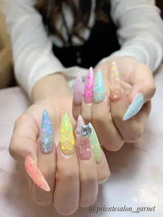 ネイル Garnet nailのネイルデザイン