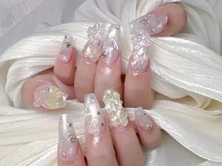 ネイル 🎀も ものネイルデザイン