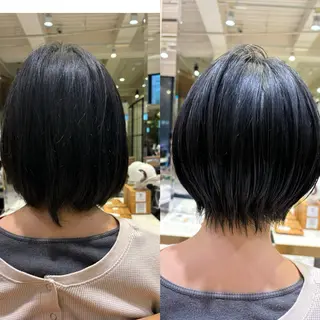 ショート ショートボブ/ 無料カット/荒砂のヘアスタイル