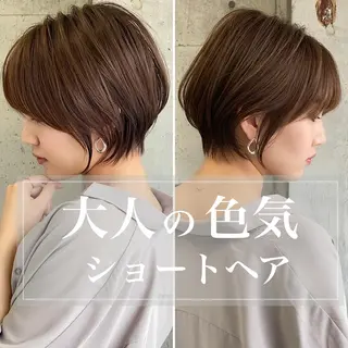 ショート カラー ショート、ボブの達人 東康介✨のヘアスタイル