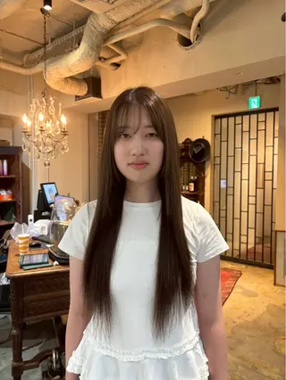 ロング なじませエクステ🍒 Haruka💝のヘアスタイル