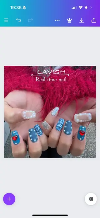 ネイル LAVISH nail salonのネイルデザイン