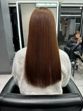 ロング カラー 吉満 翔のヘアスタイル