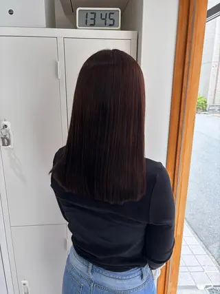 ミディアム カラー newi 京橋 【yuuki】のヘアスタイル