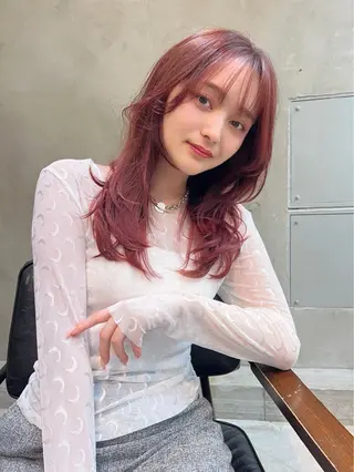 ロング カラー 🏄MUSASHI カラー/レイヤー/のヘアスタイル