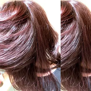 ミディアム カラー パーマ ヘアアレンジ 【ツヤ髪美容師】 ツダケイスケのヘアスタイル